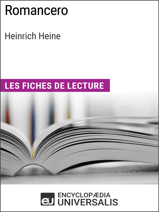 Title details for Romancero d'Heinrich Heine by Encyclopaedia Universalis - Available
